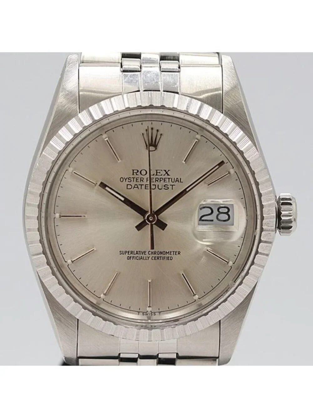 Rolex Watch Silver